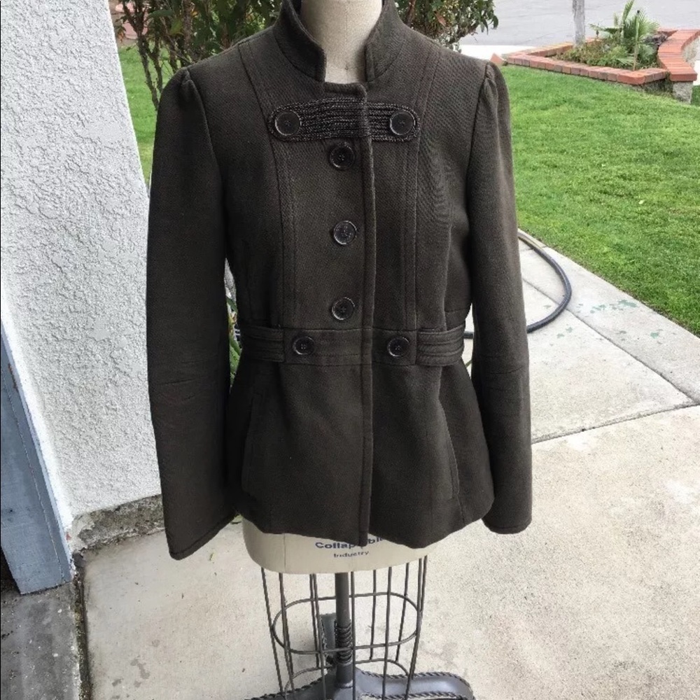 Marc Jacobs Military Uniform Style Jacket Green